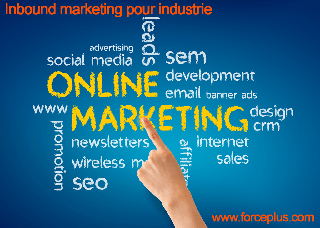 Inbound marketing pour industrie FORCE PLUS