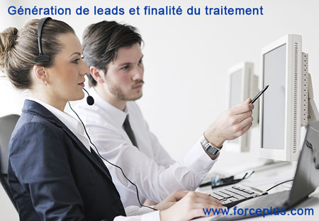 finalité-du-traitement génération de leads